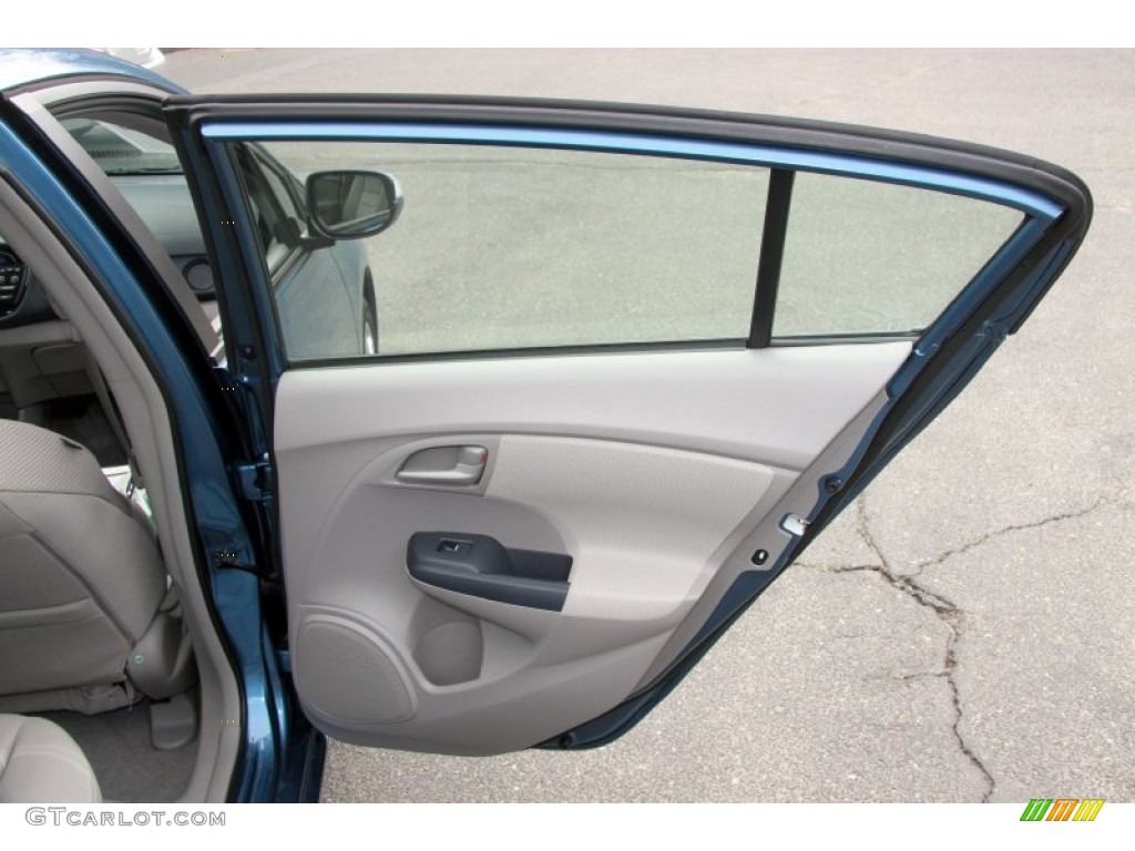 2010 Honda Insight Hybrid EX Gray Door Panel Photo #63111693