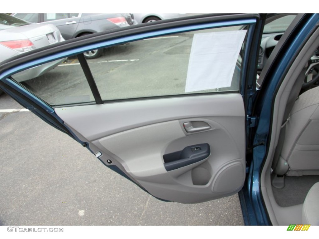 2010 Honda Insight Hybrid EX Gray Door Panel Photo #63111701