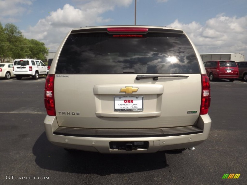 2012 Tahoe LT 4x4 - Gold Mist Metallic / Light Cashmere/Dark Cashmere photo #5