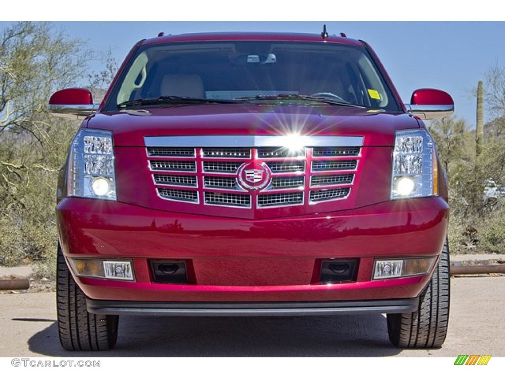 Infrared Tincoat 2011 Cadillac Escalade ESV Luxury AWD Exterior Photo #63112439