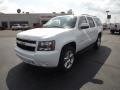 2012 Summit White Chevrolet Suburban LT  photo #1