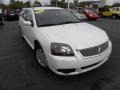 2010 Dover White Pearl Mitsubishi Galant FE  photo #1