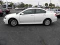 2010 Dover White Pearl Mitsubishi Galant FE  photo #2