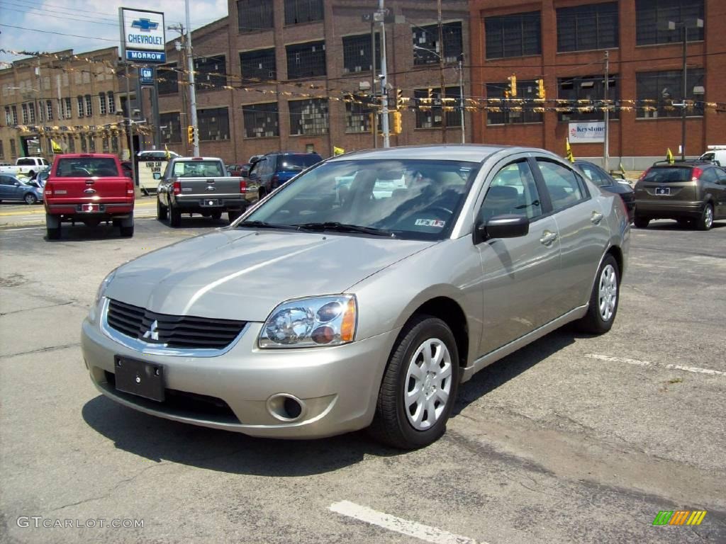 2007 Galant ES - Platinum Beige Pearl / Beige photo #1