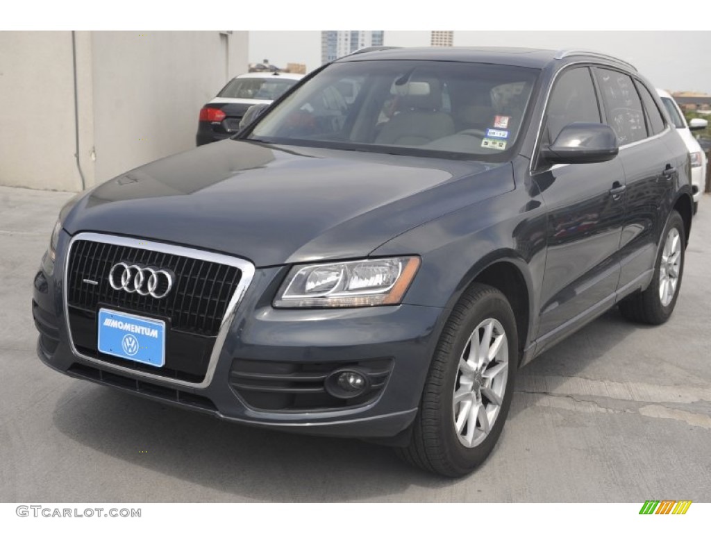 2009 Q5 3.2 Premium quattro - Meteor Gray Pearl Effect / Light Gray photo #3