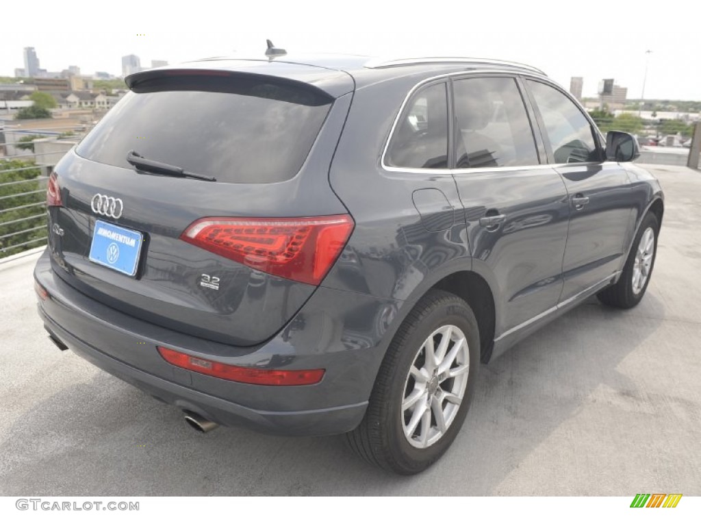 2009 Q5 3.2 Premium quattro - Meteor Gray Pearl Effect / Light Gray photo #5