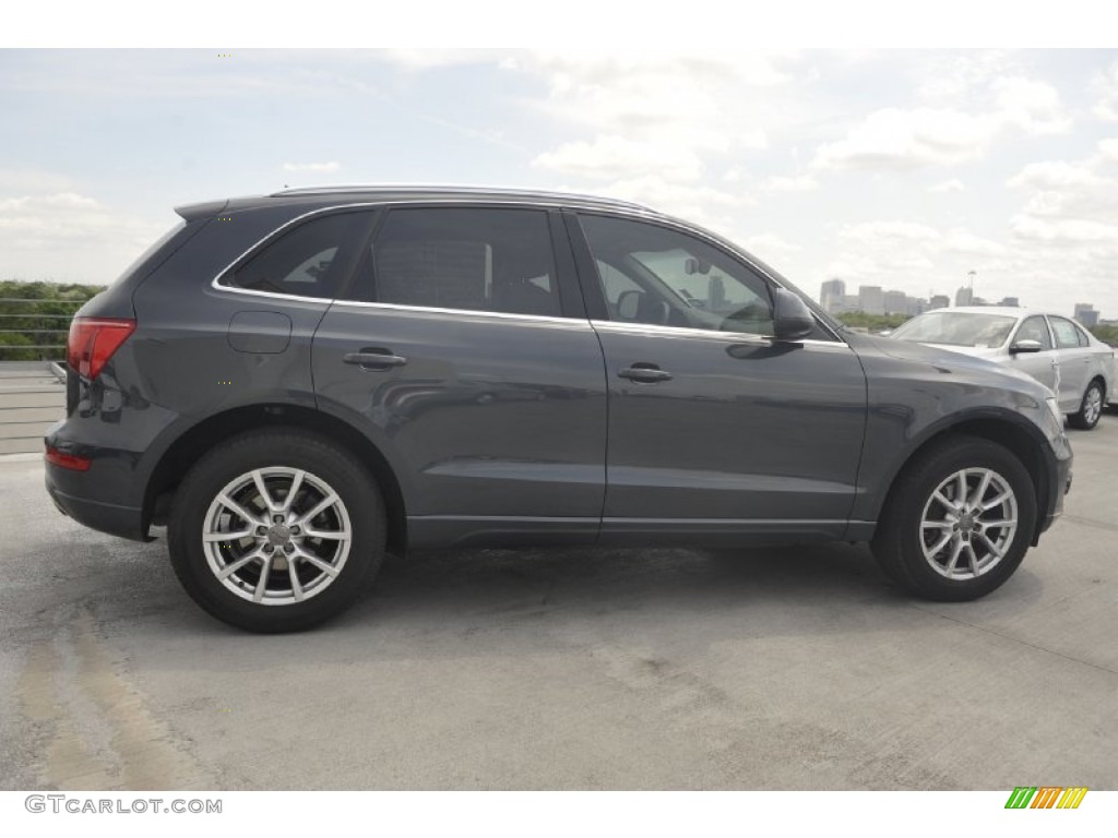 2009 Q5 3.2 Premium quattro - Meteor Gray Pearl Effect / Light Gray photo #6