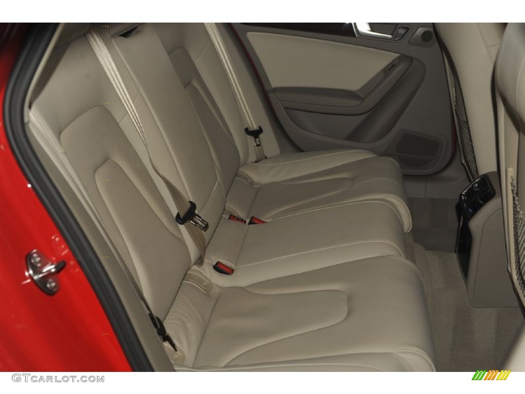 2012 A4 2.0T quattro Sedan - Brilliant Red / Cardamom Beige photo #44