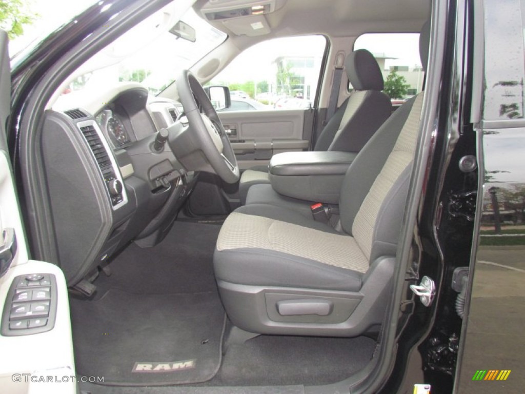 Dark Slate Gray/Medium Graystone Interior 2012 Dodge Ram 1500 SLT Quad Cab Photo #63114496