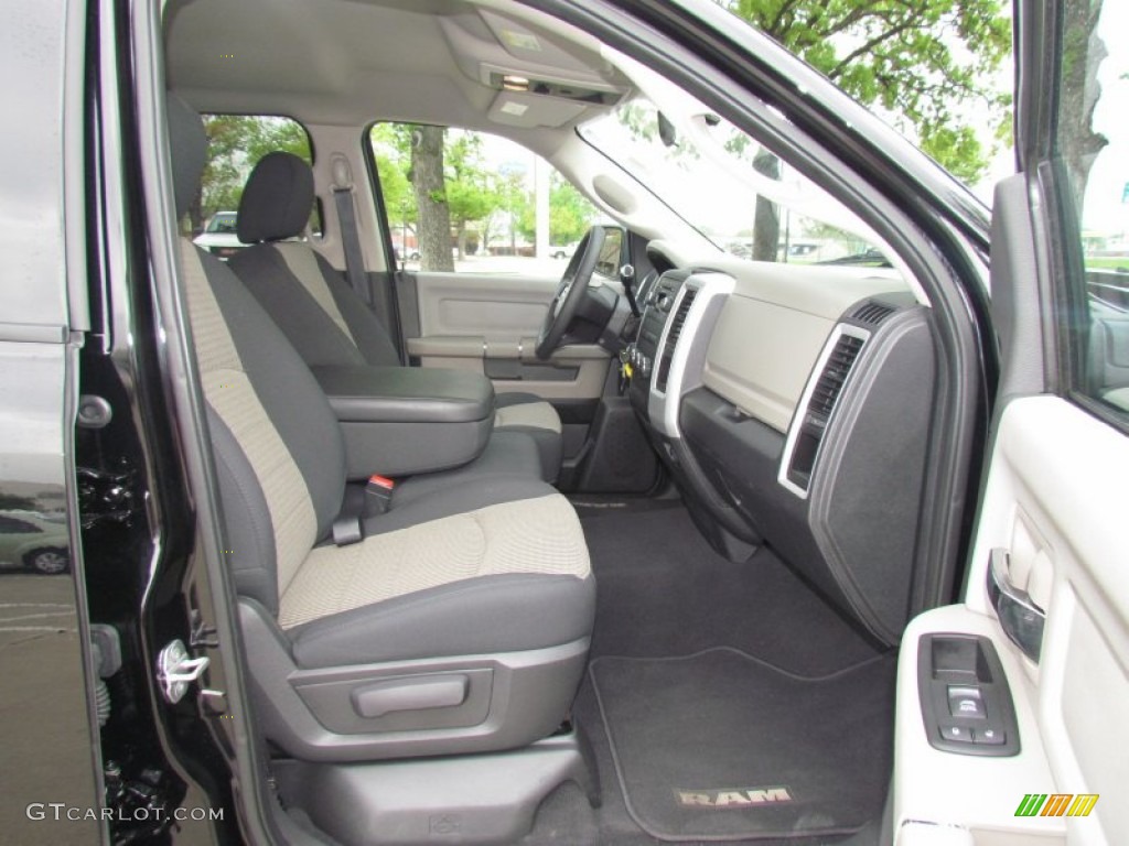 Dark Slate Gray/Medium Graystone Interior 2012 Dodge Ram 1500 SLT Quad Cab Photo #63114504