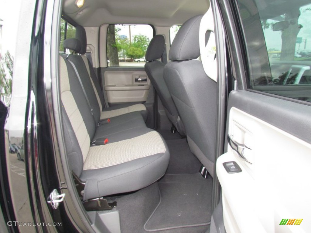Dark Slate Gray/Medium Graystone Interior 2012 Dodge Ram 1500 SLT Quad Cab Photo #63114515