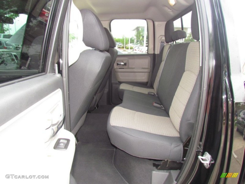 Dark Slate Gray/Medium Graystone Interior 2012 Dodge Ram 1500 SLT Quad Cab Photo #63114524