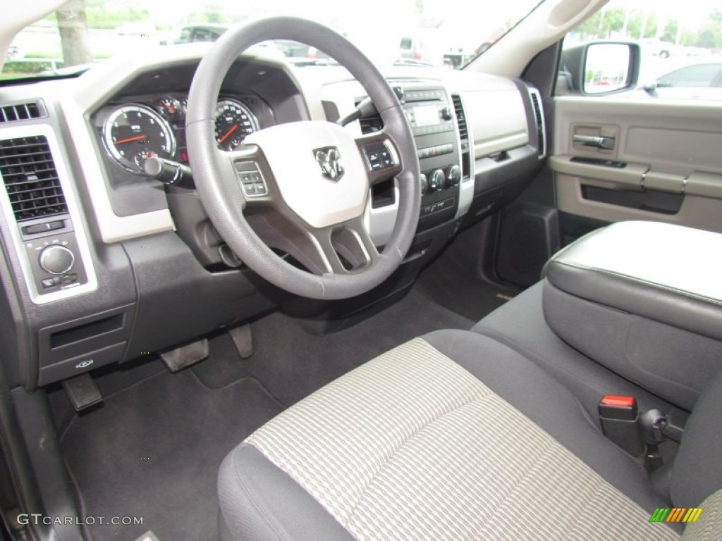 Dark Slate Gray/Medium Graystone Interior 2012 Dodge Ram 1500 SLT Quad Cab Photo #63114542