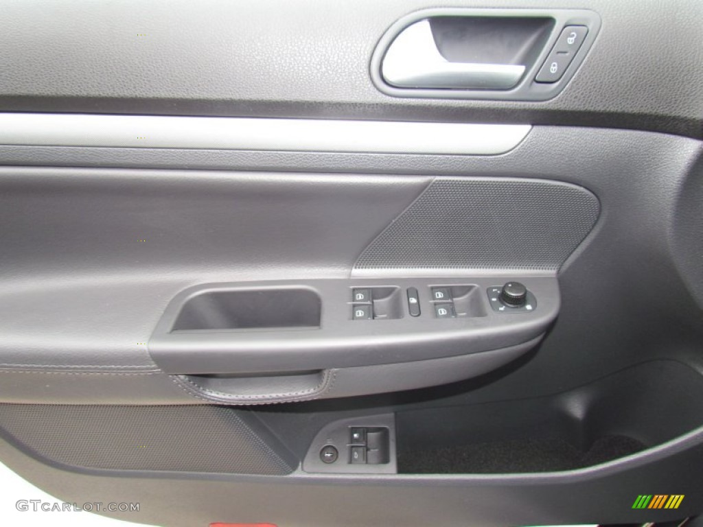 2009 Jetta Wolfsburg Edition Sedan - Platinum Gray Metallic / Anthracite photo #13