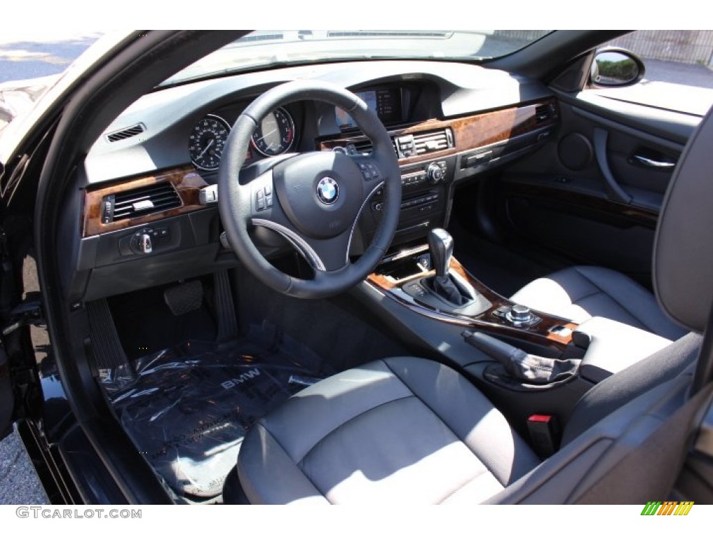 2009 3 Series 328i Convertible - Black Sapphire Metallic / Black photo #10