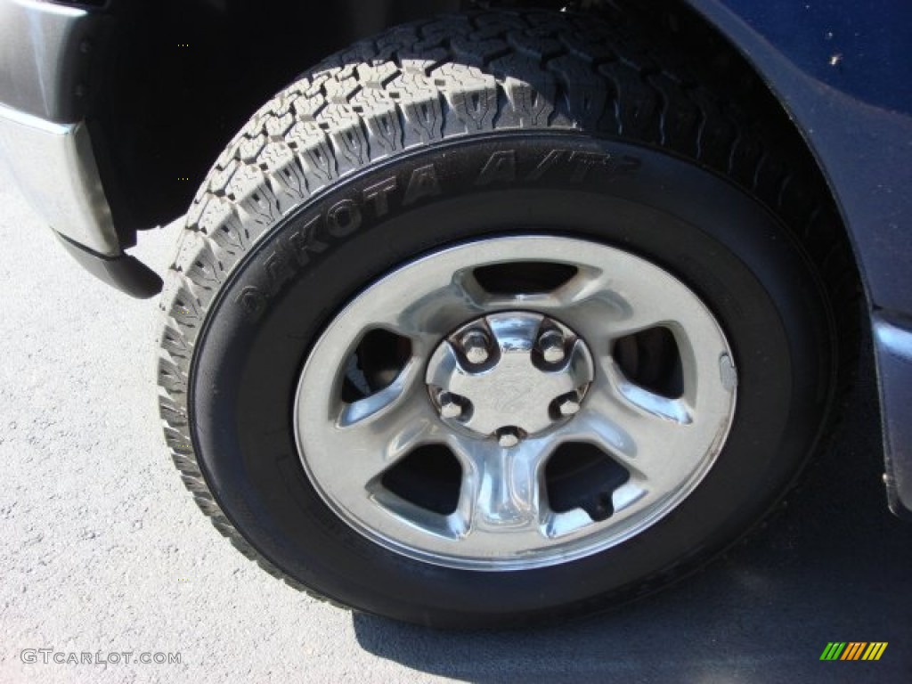 2004 Ram 1500 ST Regular Cab - Patriot Blue Pearl / Dark Slate Gray photo #13