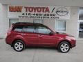 Camellia Red Pearl 2009 Subaru Forester 2.5 XT