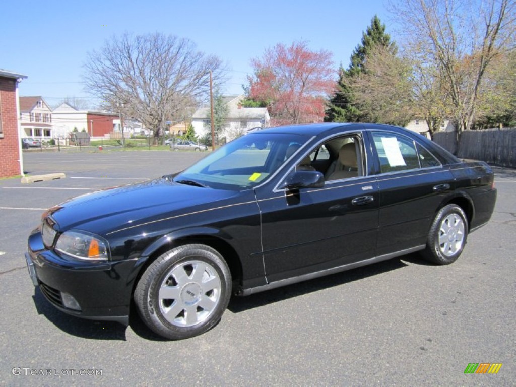 2005 LS V6 Luxury - Black / Camel photo #1