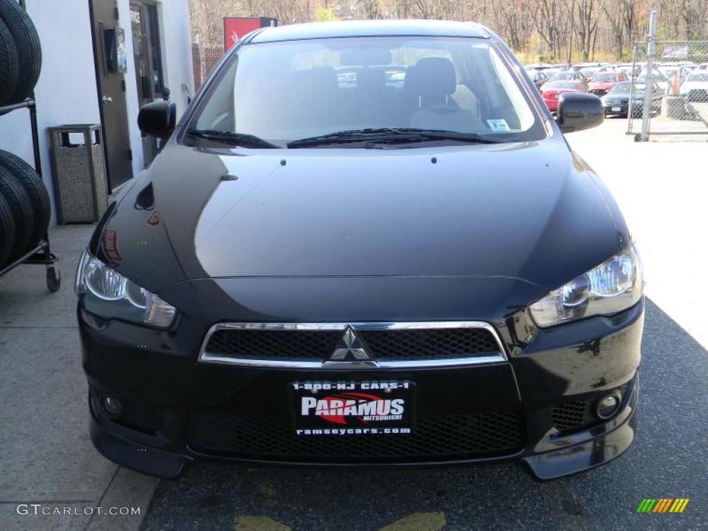 2008 Lancer GTS - Black / Black photo #2