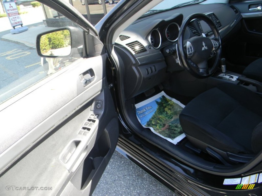 2008 Lancer GTS - Black / Black photo #13