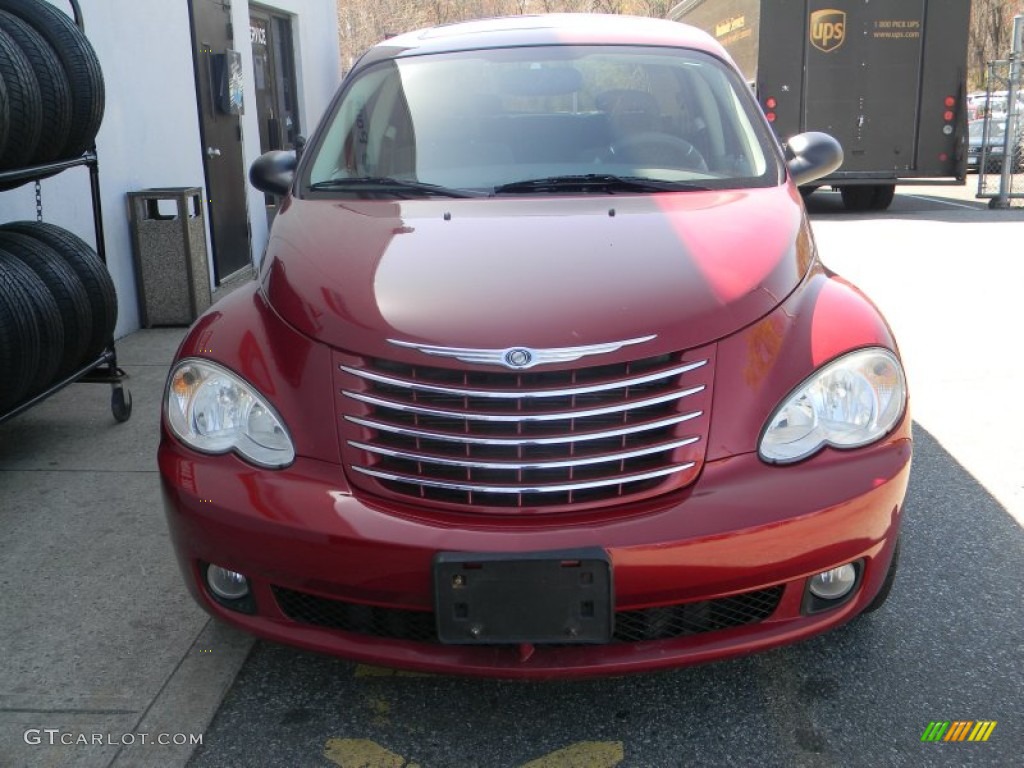 2006 PT Cruiser Limited - Inferno Red Crystal Pearl / Pastel Slate Gray photo #2