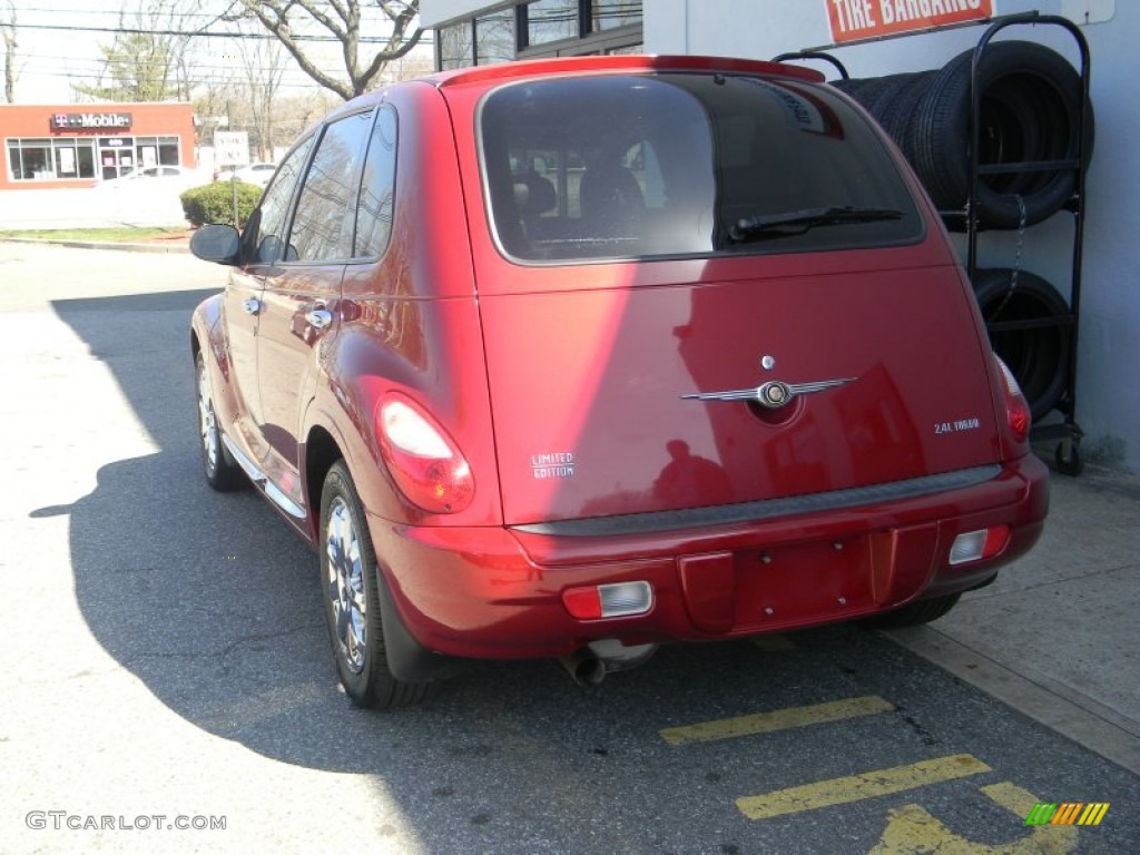 2006 PT Cruiser Limited - Inferno Red Crystal Pearl / Pastel Slate Gray photo #4