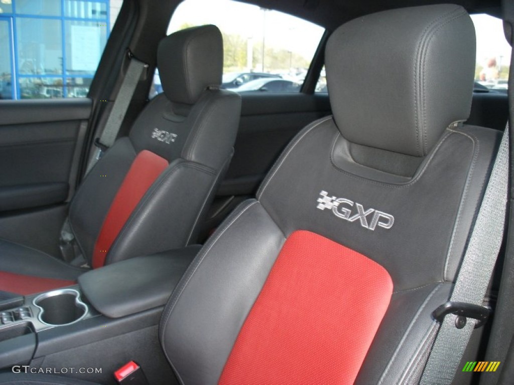 Onyx/Red Interior 2009 Pontiac G8 GXP Photo #63120323