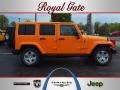Dozer Yellow 2012 Jeep Wrangler Unlimited Sahara 4x4
