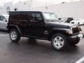 Black - Wrangler Unlimited Sahara 4x4 Photo No. 2