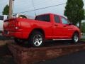 2012 Flame Red Dodge Ram 1500 Express Quad Cab 4x4  photo #2