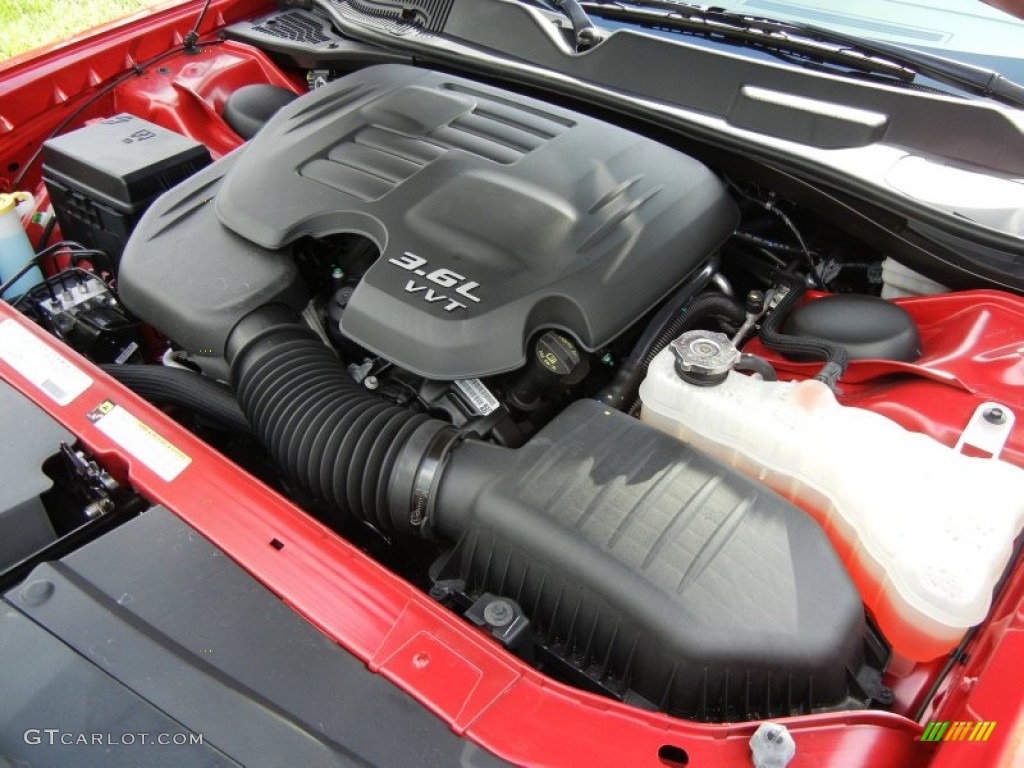 2011 Dodge Challenger Rallye 3.6 Liter DOHC 24-Valve VVT Pentastar V6 Engine Photo #63121793
