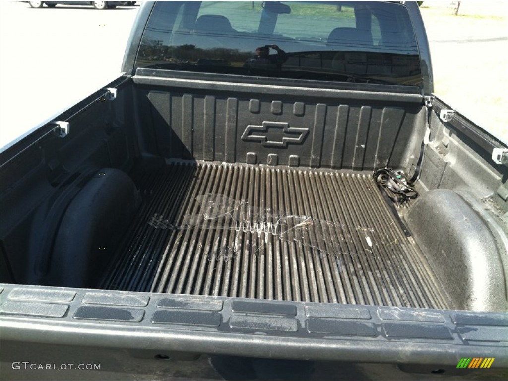 2003 Silverado 1500 LS Extended Cab 4x4 - Dark Gray Metallic / Dark Charcoal photo #8