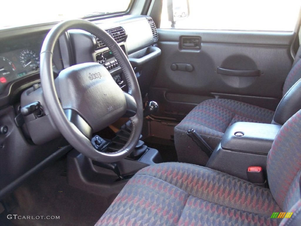 Agate Interior 2000 Jeep Wrangler Sport 4x4 Photo 63123437