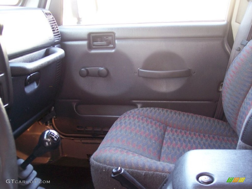 Agate Interior 2000 Jeep Wrangler Sport 4x4 Photo #63123455