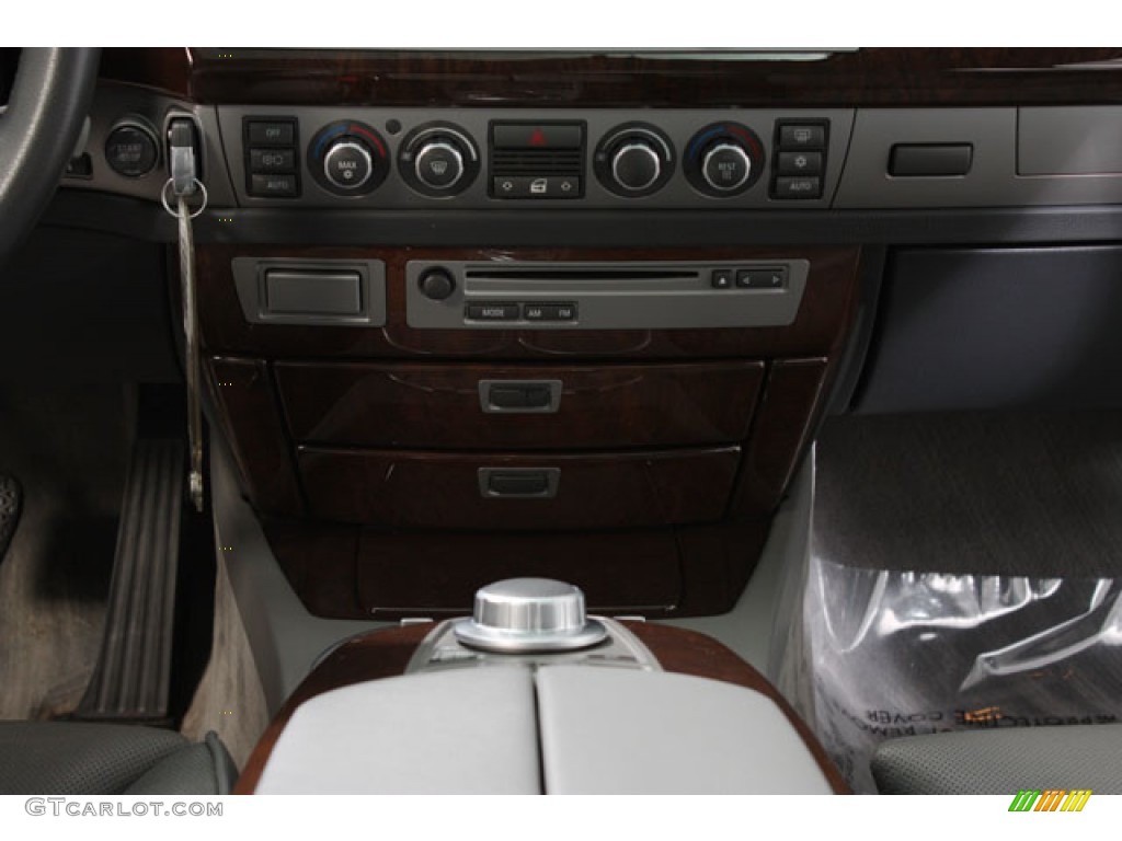 2006 7 Series 750Li Sedan - Sterling Grey Metallic / Basalt Grey/Flannel Grey photo #11