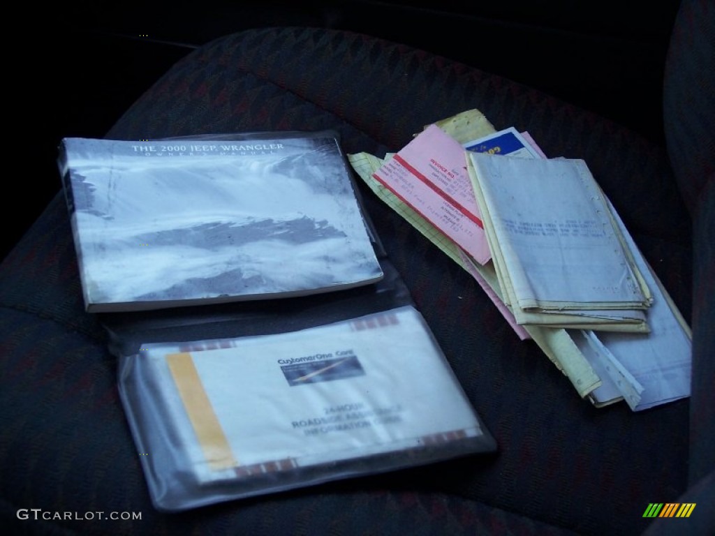 2000 Jeep Wrangler Sport 4x4 Books/Manuals Photo #63123764