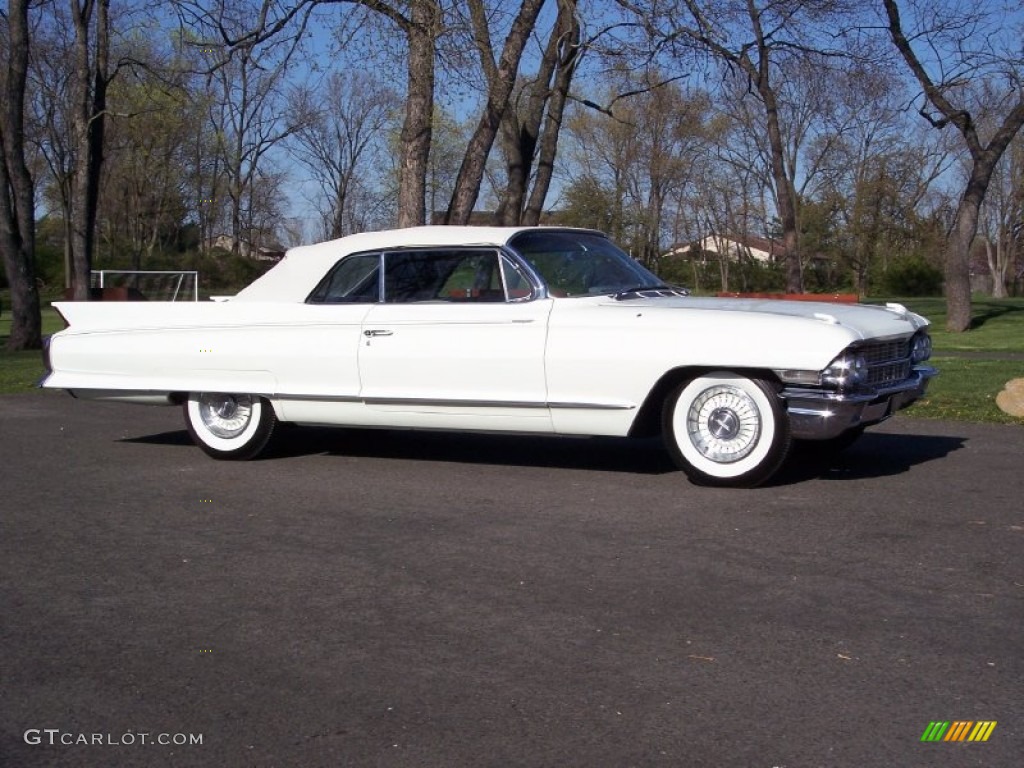 Olympic White 1962 Cadillac Eldorado Biarritz Convertible Exterior Photo #63123803