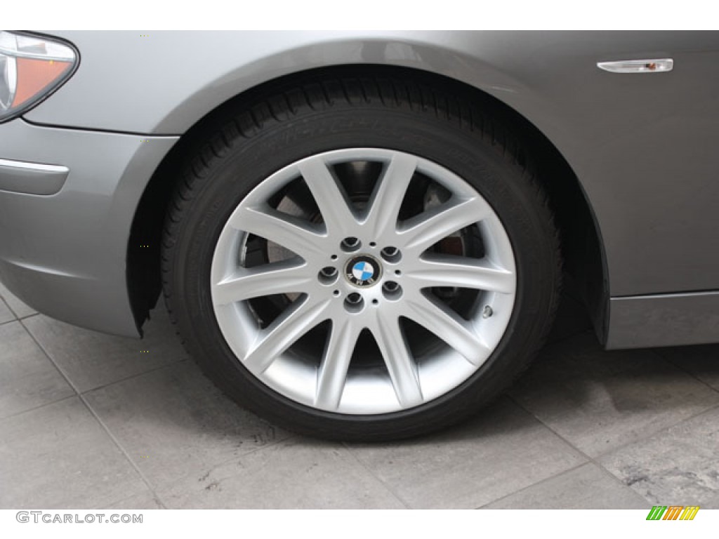 2006 7 Series 750Li Sedan - Sterling Grey Metallic / Basalt Grey/Flannel Grey photo #29