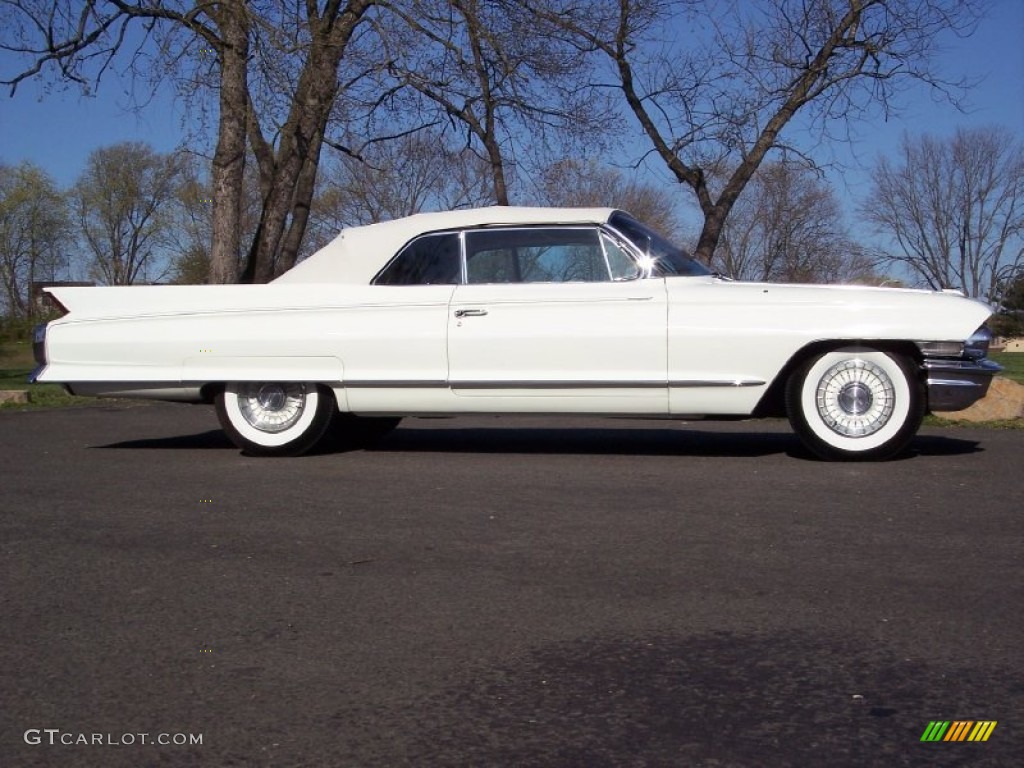 1962 Eldorado Biarritz Convertible - Olympic White / Light Sandalwood photo #6