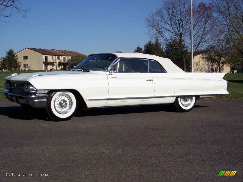 1962 Eldorado Biarritz Convertible - Olympic White / Light Sandalwood photo #15