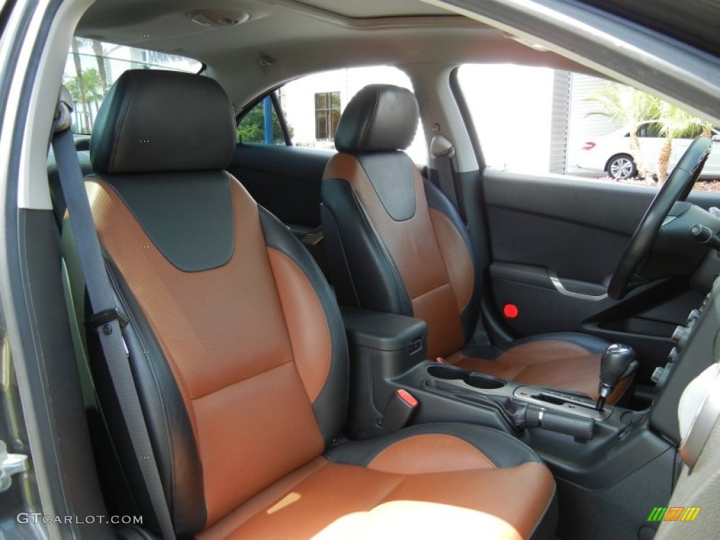Ebony/Morocco Interior 2007 Pontiac G6 GTP Sedan Photo #63124166