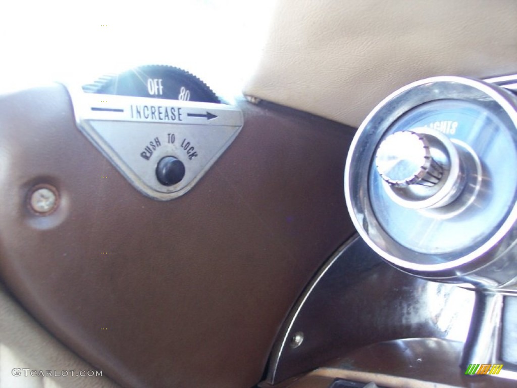 1962 Cadillac Eldorado Biarritz Convertible Controls Photos