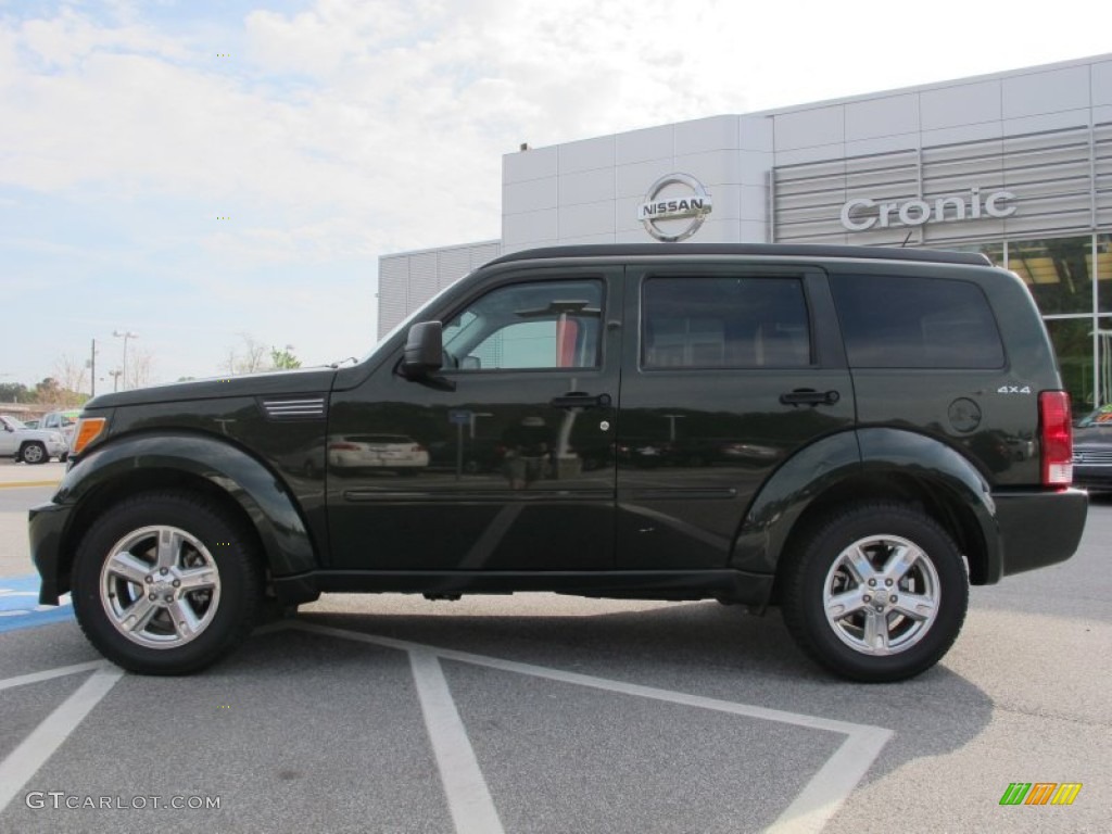 2010 Nitro SXT 4x4 - Natural Green Pearl / Dark Slate Gray/Light Slate Gray photo #2