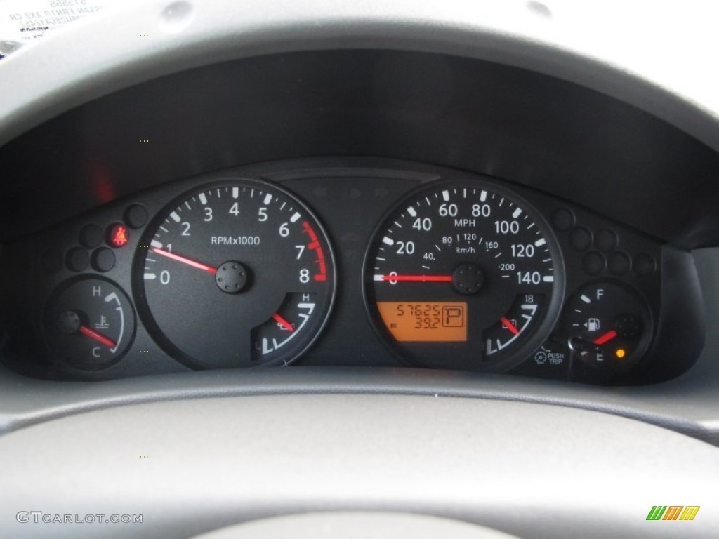 2008 Nissan Frontier SE Crew Cab Gauges Photo #63124961