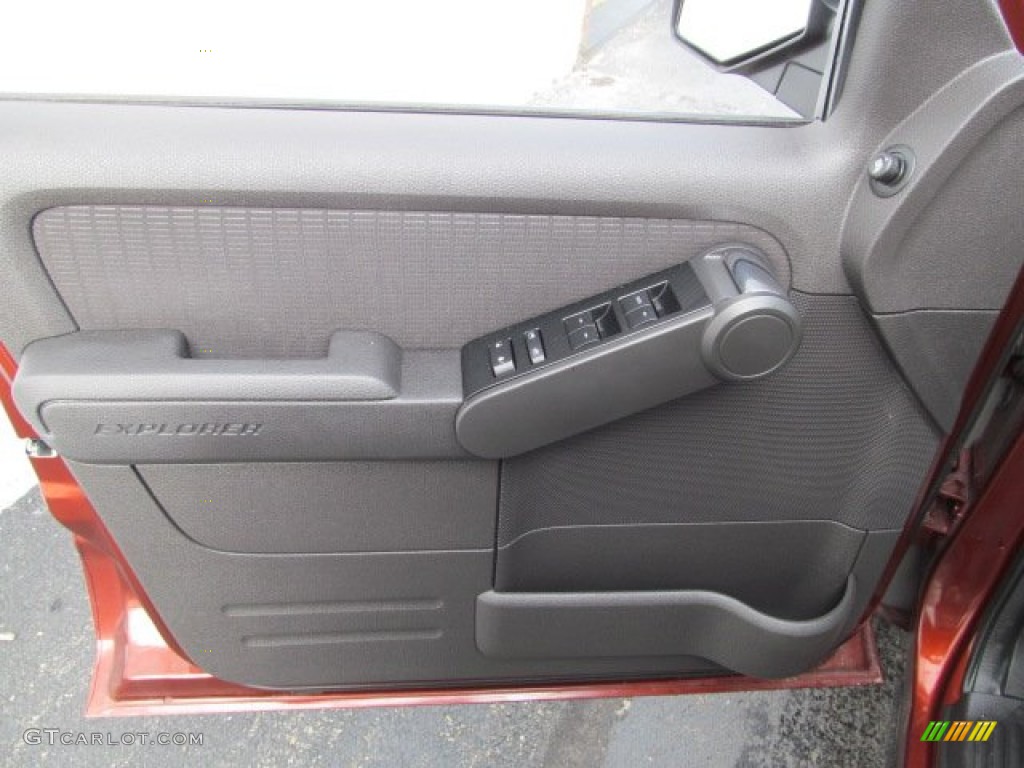 2010 Ford Explorer XLT 4x4 Black Door Panel Photo #63125029