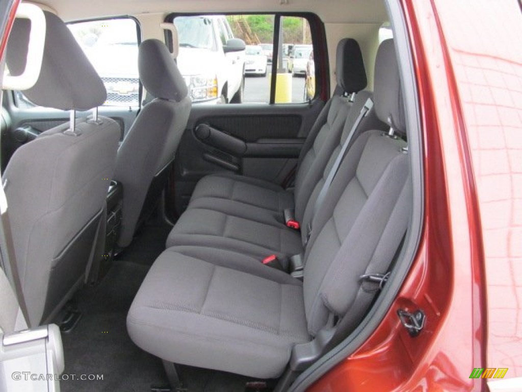 Black Interior 2010 Ford Explorer XLT 4x4 Photo #63125093