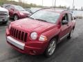 2007 Inferno Red Crystal Pearlcoat Jeep Compass Limited 4x4  photo #5