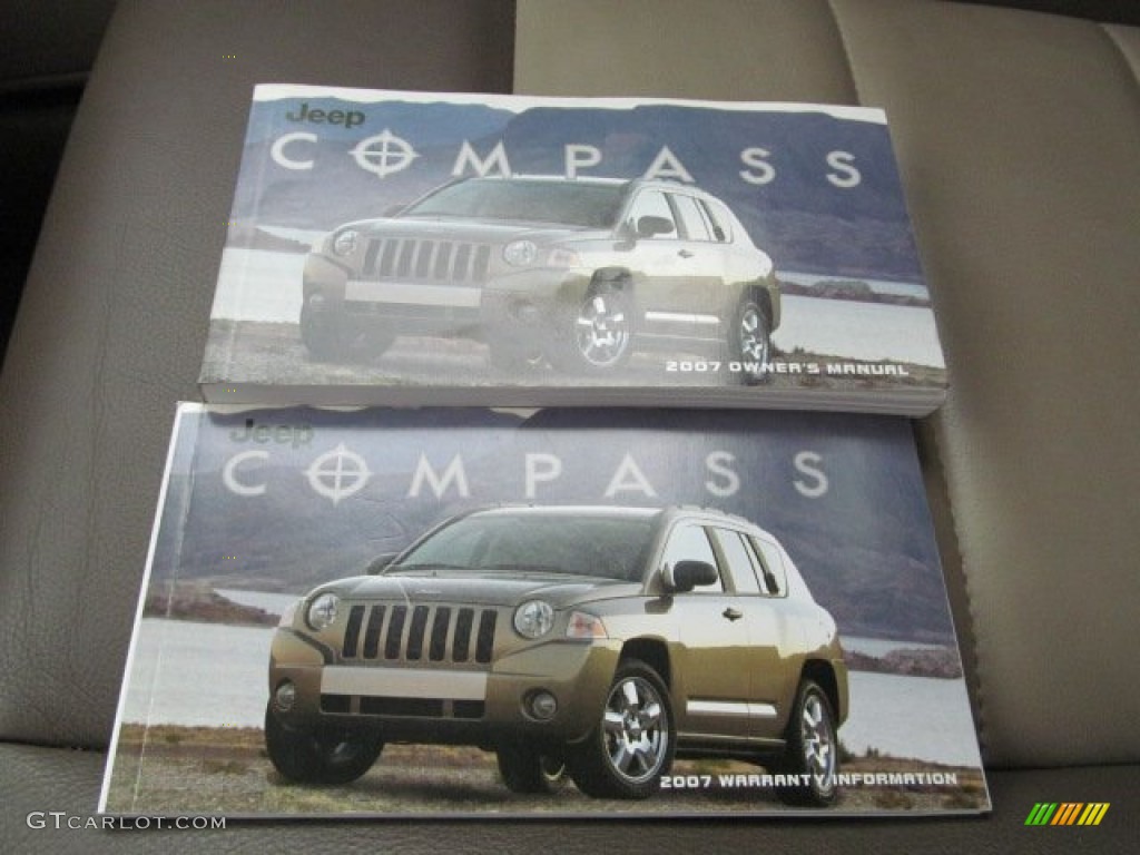 2007 Compass Limited 4x4 - Inferno Red Crystal Pearlcoat / Pastel Pebble Beige photo #23