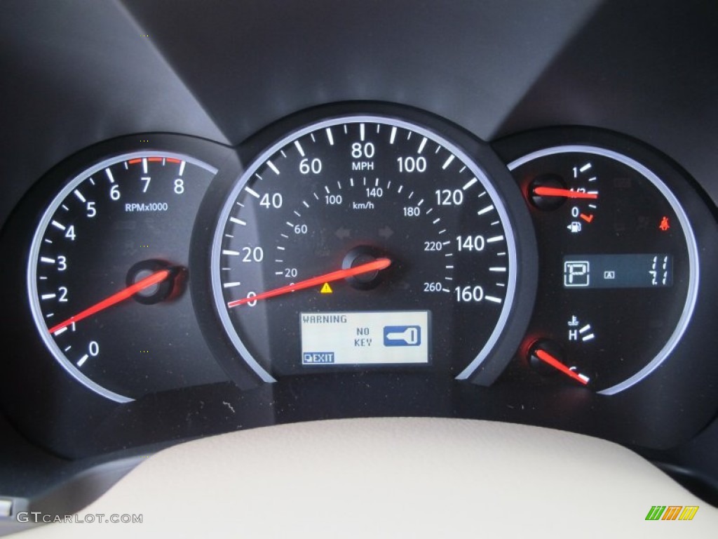 2012 Nissan Quest 3.5 SL Gauges Photo #63126158