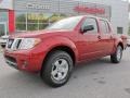 Lava Red - Frontier SV Crew Cab Photo No. 1